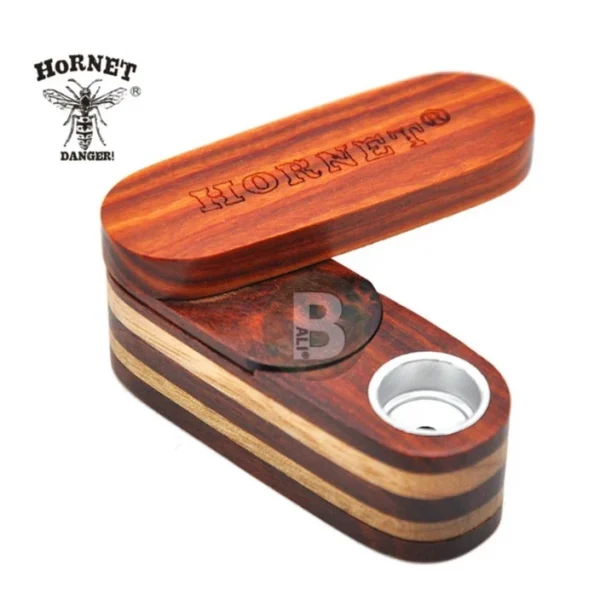 【BALI】 Hornet 摺疊 暗箱存藏 木頭菸斗 便攜口袋款 木質煙斗
